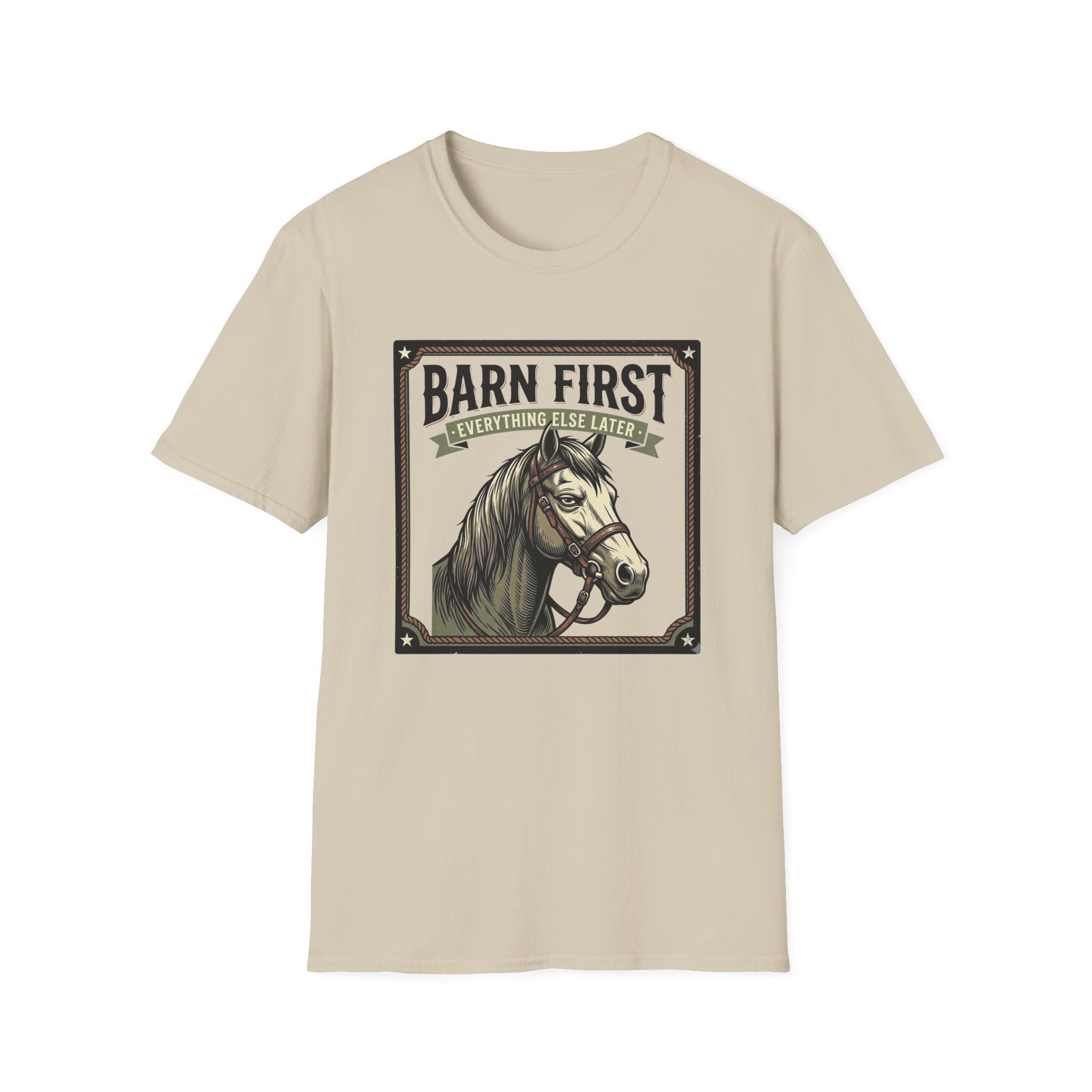 Barn First Horse T-Shirt