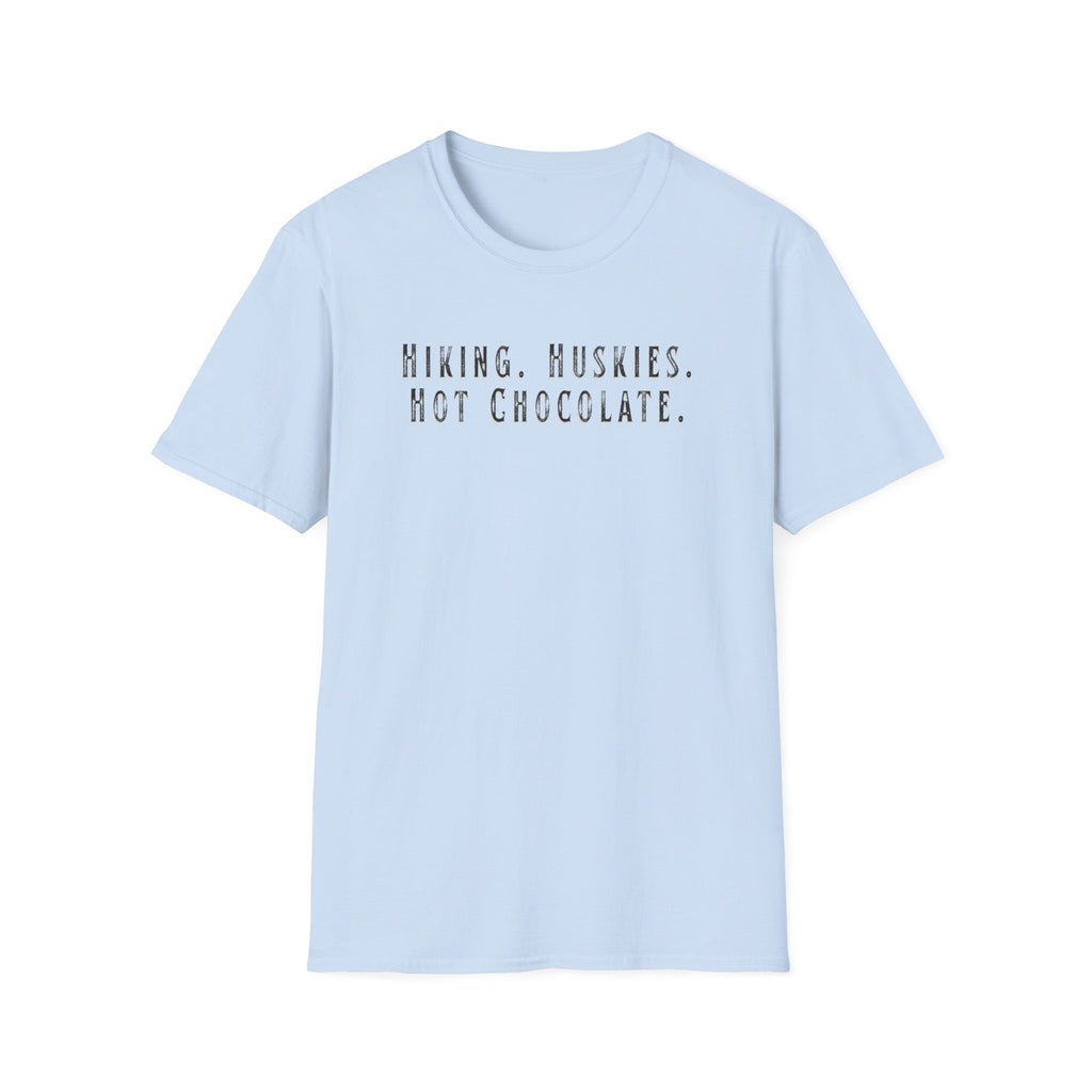 Hiking Huskies Dog T-Shirt