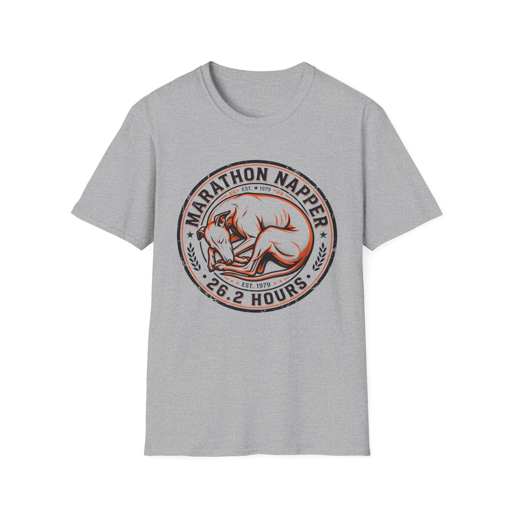 Marathon Napper Dog T-Shirt