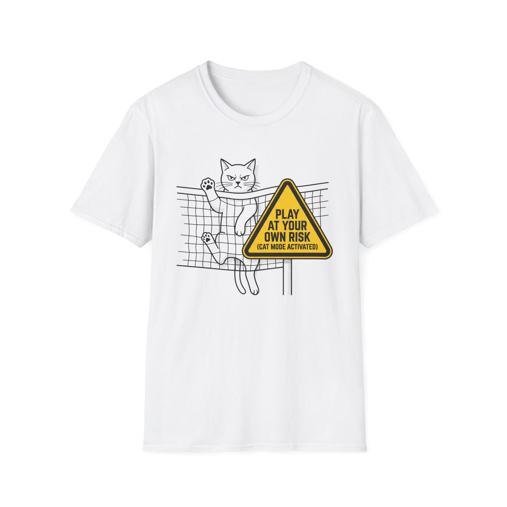 Play At Your Own Risk Cat T-Shirt