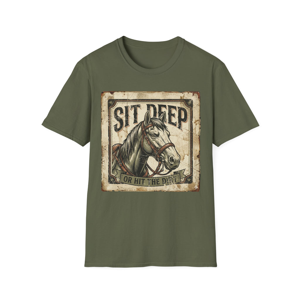 Sit Deep Horse T-Shirt