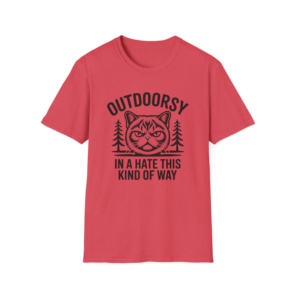 Outdoorsy Cat T-Shirt