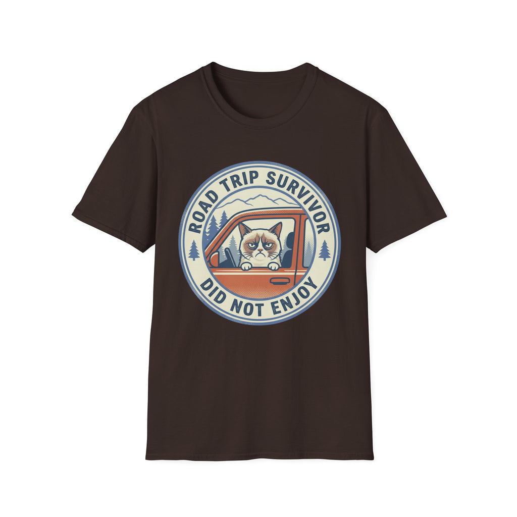 Road Trip Survivor Cat T-Shirt