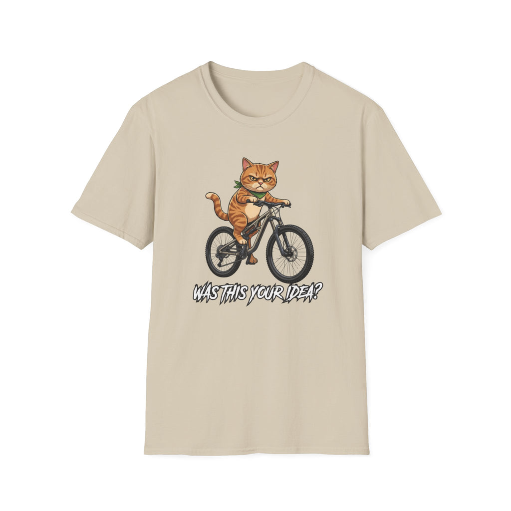 Was This Your Idea Bicycle Cat T-Shirt