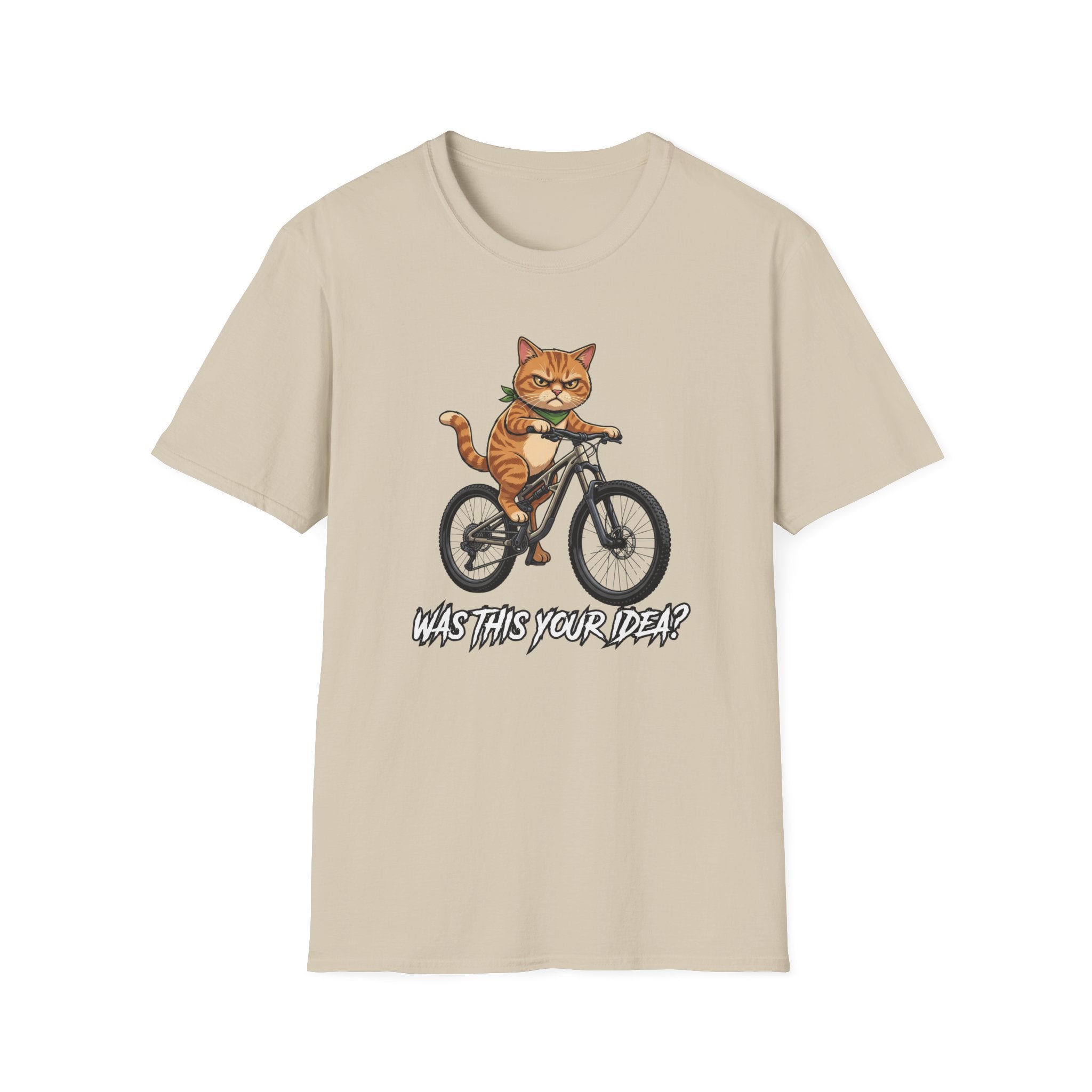 Was This Your Idea Bicycle Cat T-Shirt