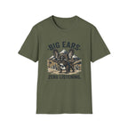 Big Ears Zero Listening French Bulldog T-shirt.