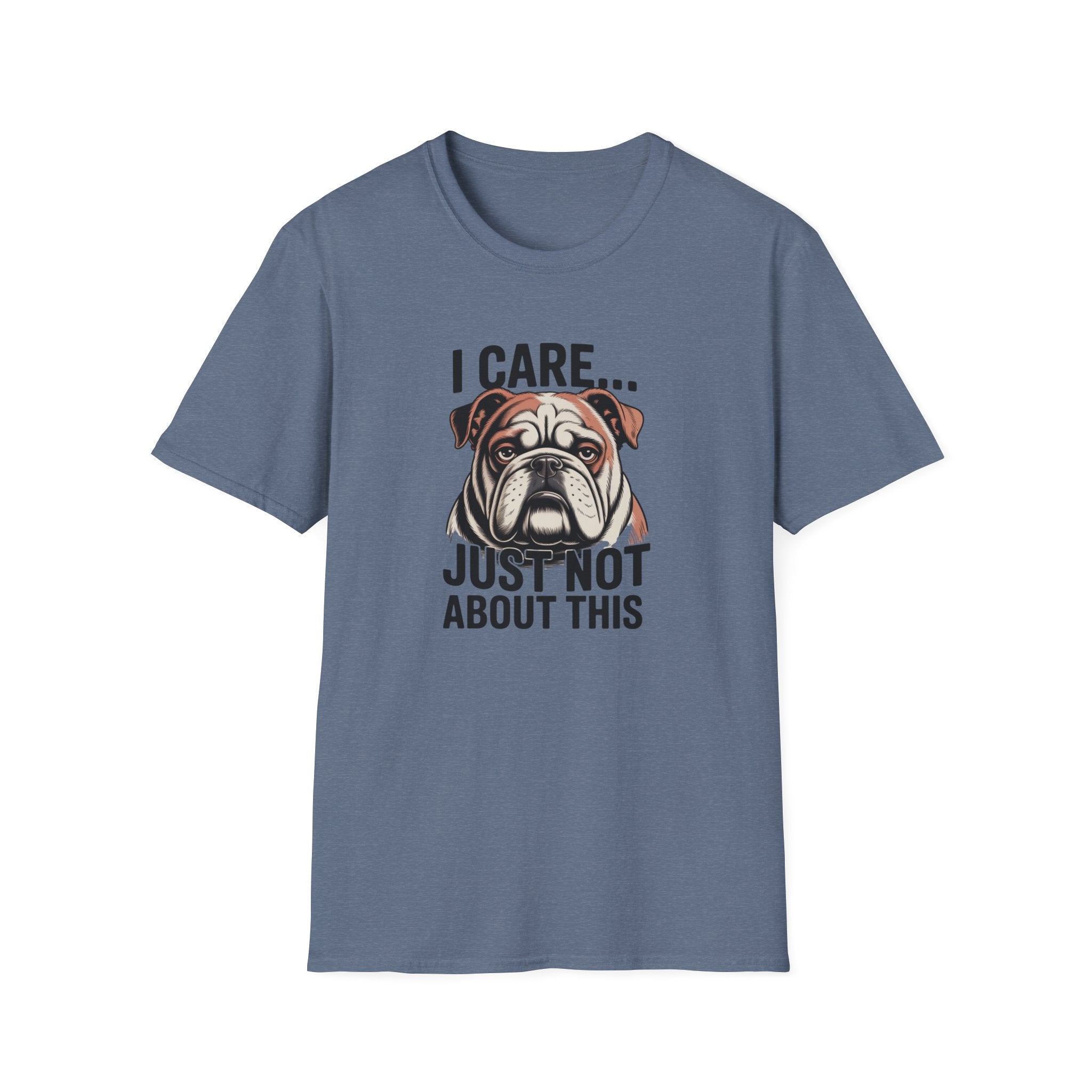 I Care Just Not About This English Bulldog T-Shirt