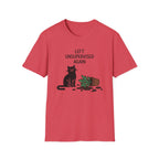 Left Unsupervised Again Cat T-Shirt