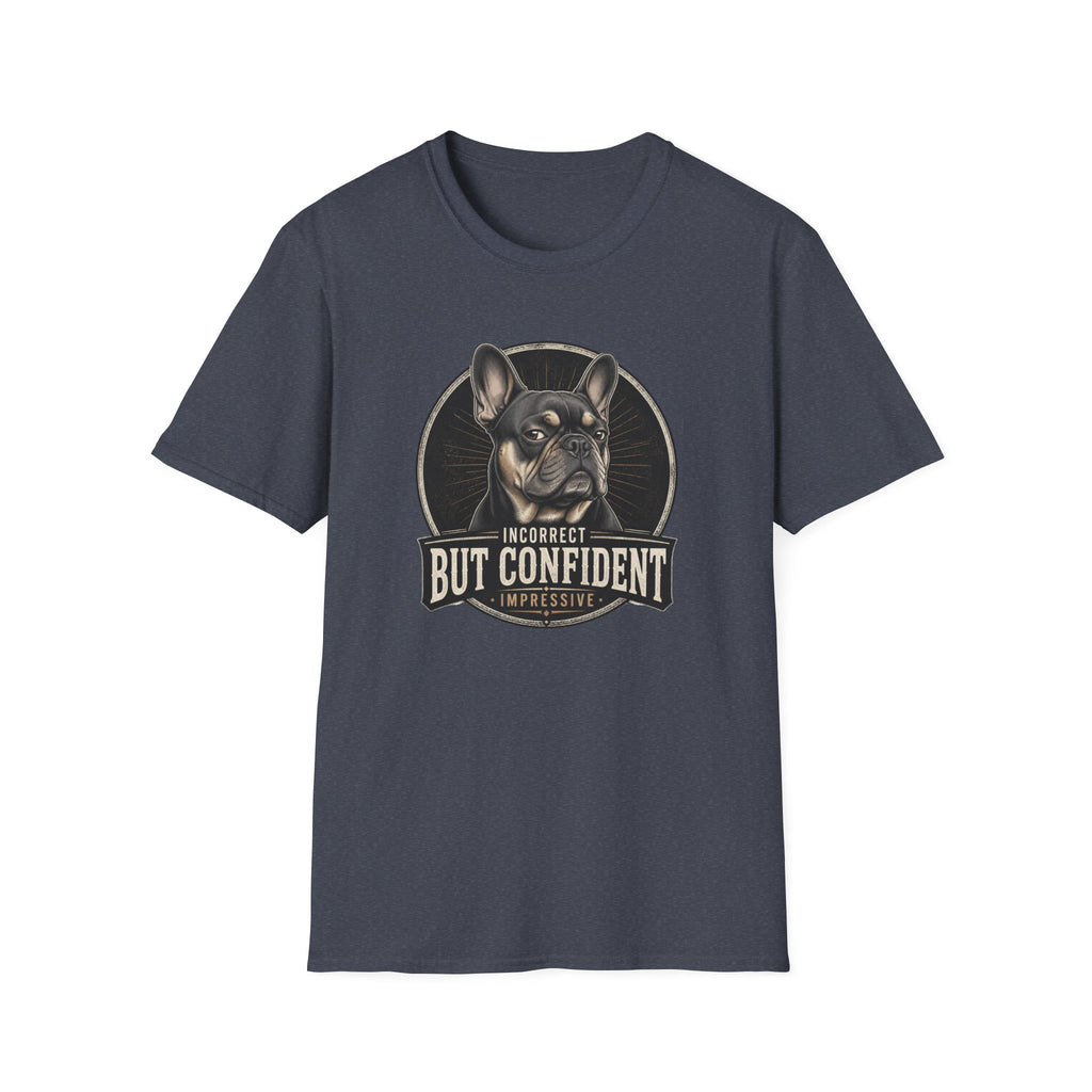 Confident Frenchie Dog T-Shirt
