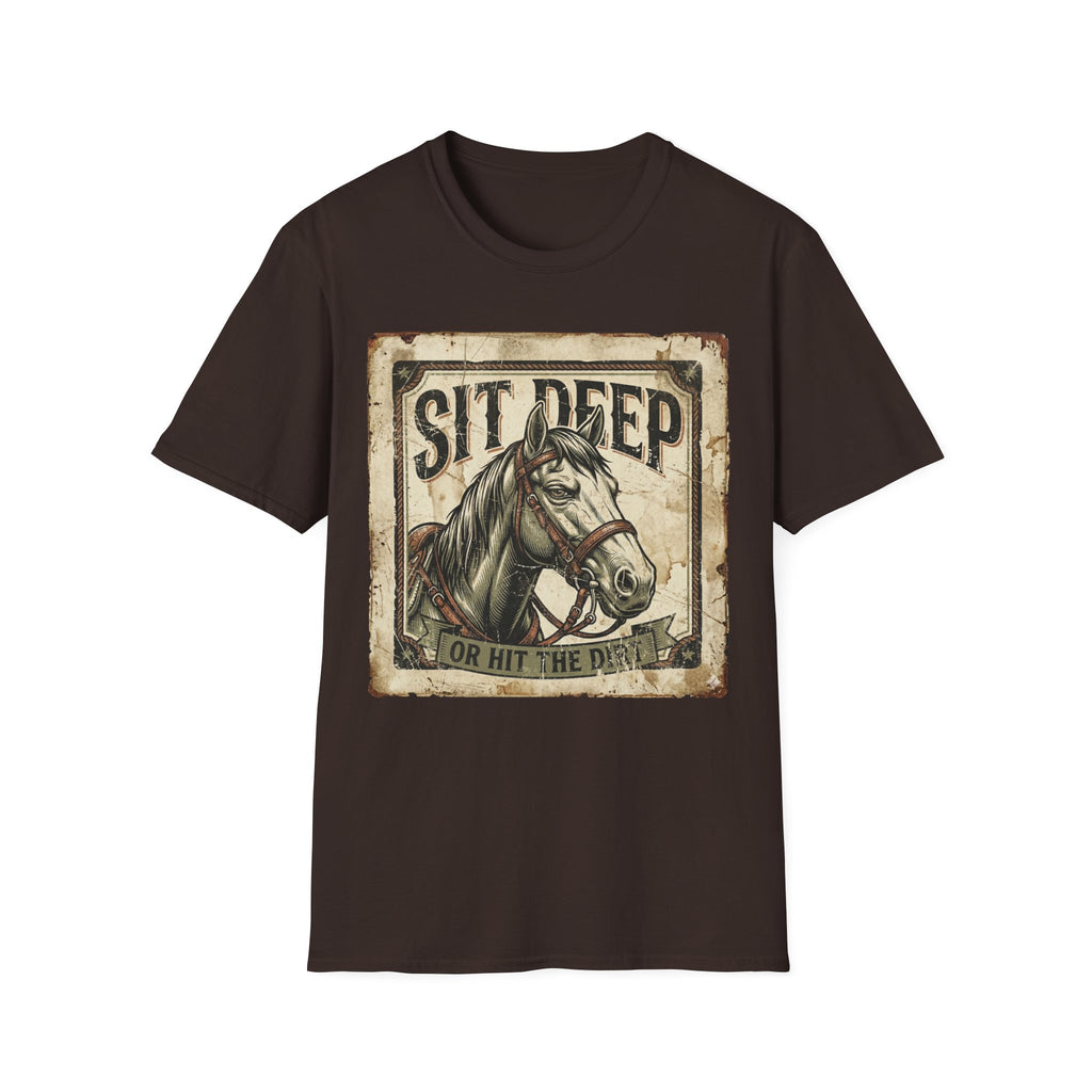 Sit Deep Horse T-Shirt