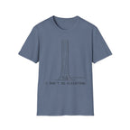 I Don't Do Elevation Cat T-Shirt
