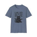 I Like Cats More Than People Cat T-Shirt