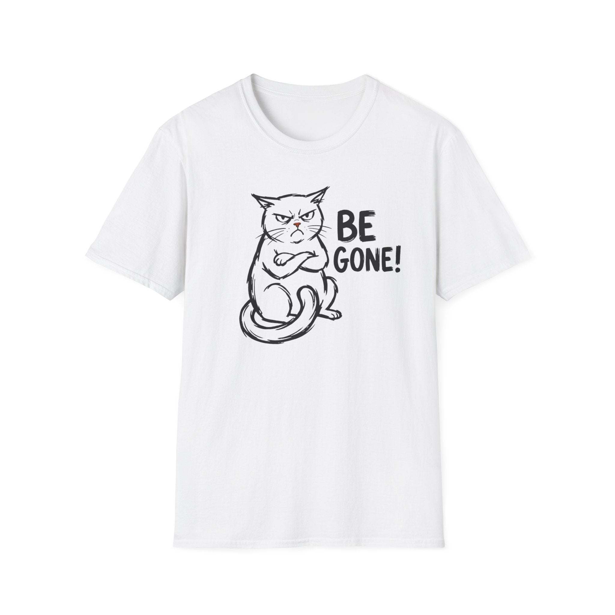 Be Gone Cat T-Shirt