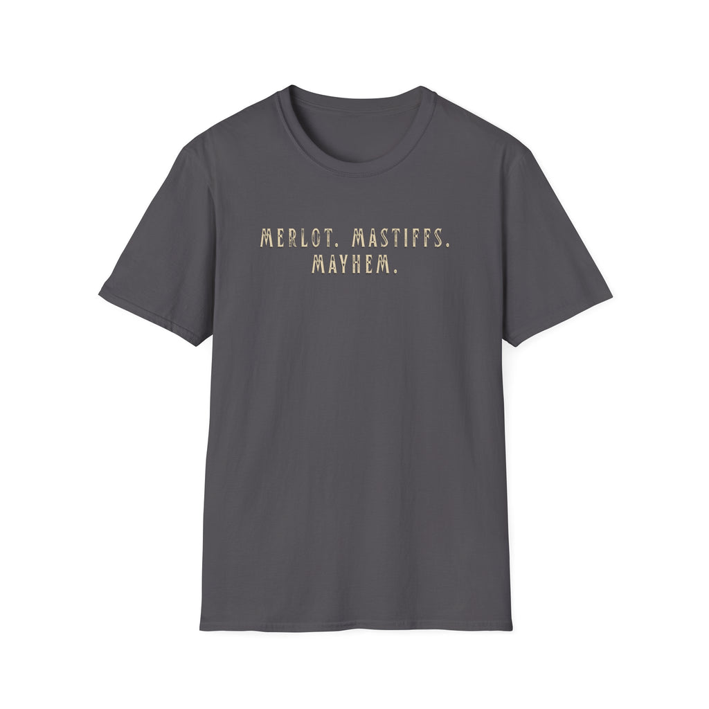 Merlot Mastiffs Dog T-Shirt