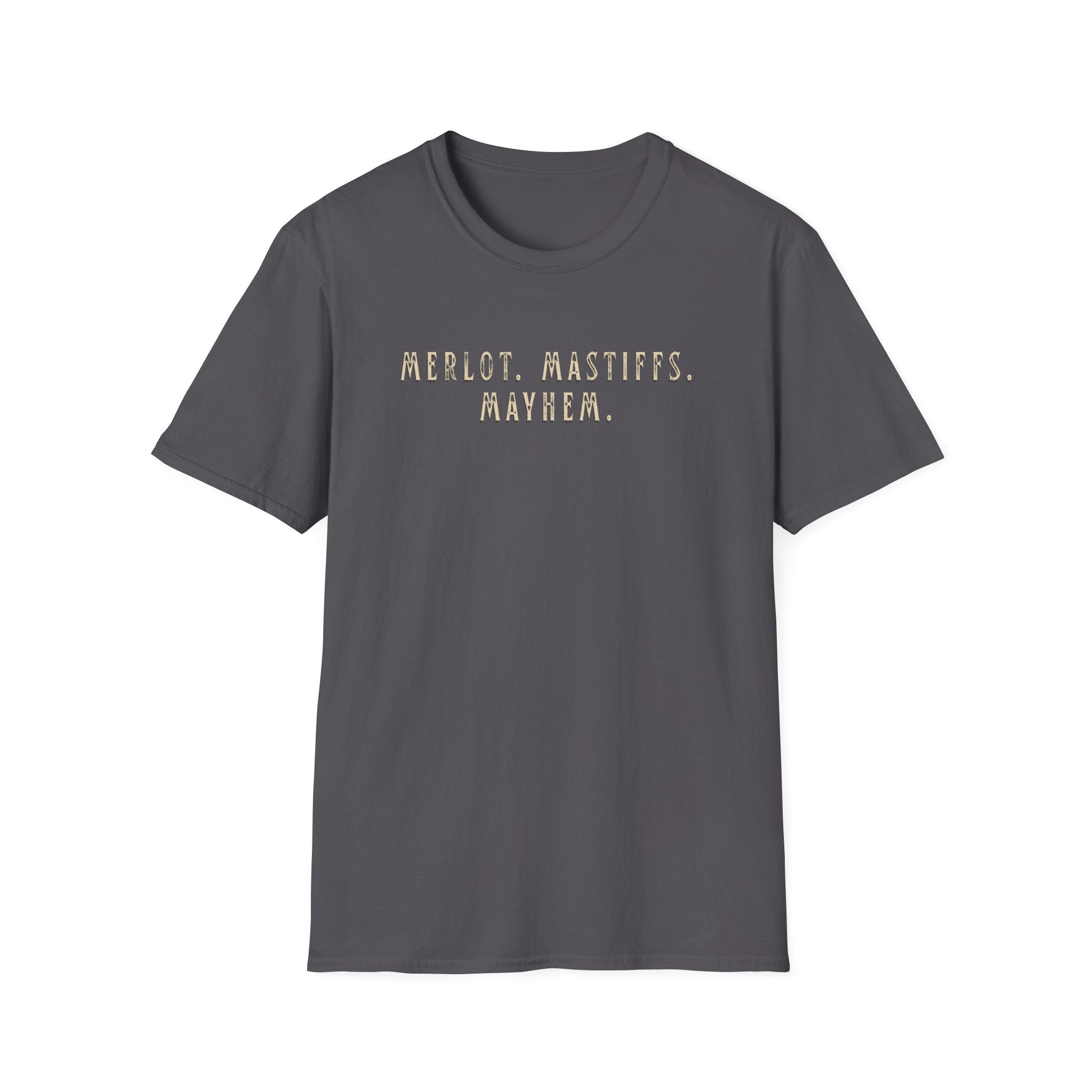 Merlot Mastiffs Dog T-Shirt