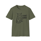 I Don't Care Cat T-Shirt