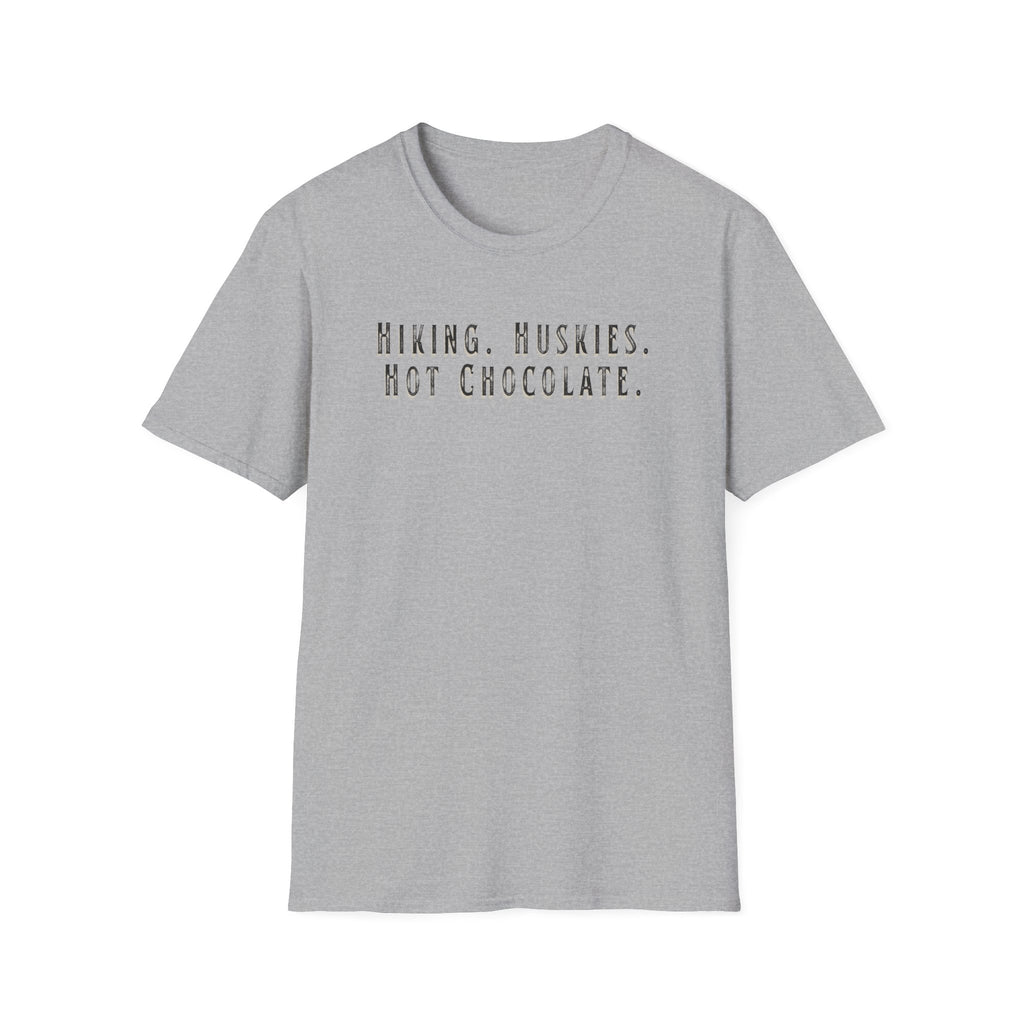 Hiking Huskies Dog T-Shirt