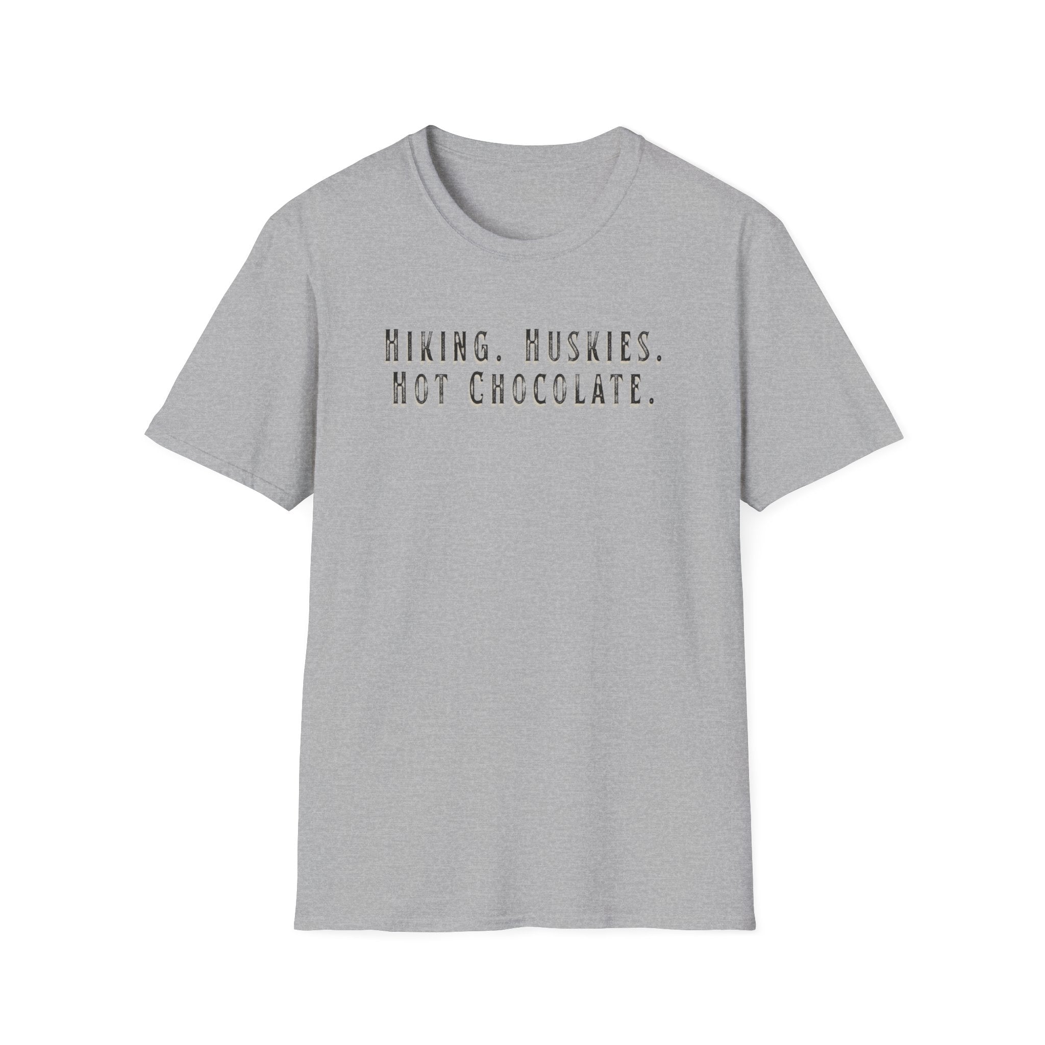 Hiking Huskies Dog T-Shirt