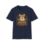 Higher Standards Corgi Dog T-Shirt