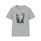 Get Lost Cat Nature Silhouette T-Shirt