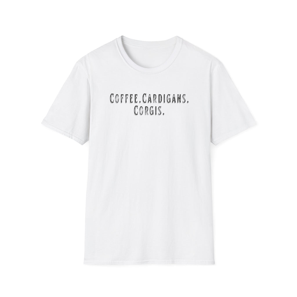 Coffee Corgis Dog T-Shirt