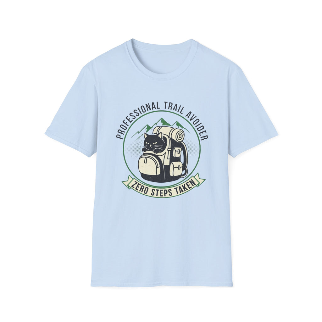 Professional Trail Avoider Cat T-Shirt