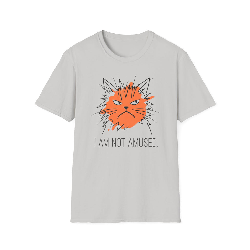I Am Not Amused Splat Cat T-Shirt