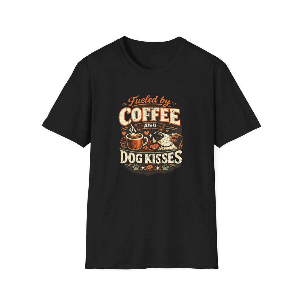 Coffee and Kisses Dog T-Shirt
