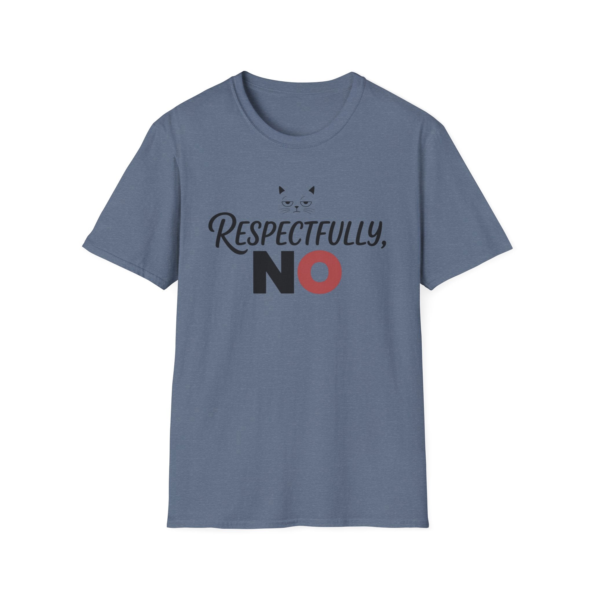 Respectfully No Cat T-Shirt