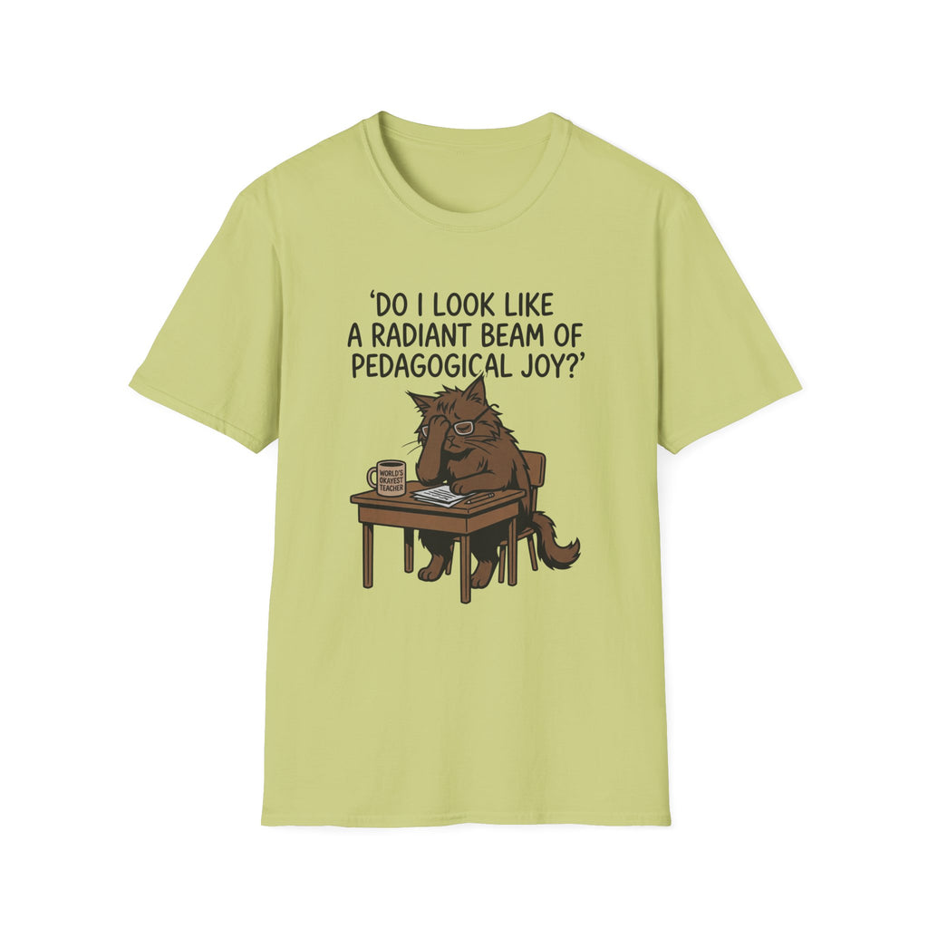 Pedagogical Joy Cat T-Shirt