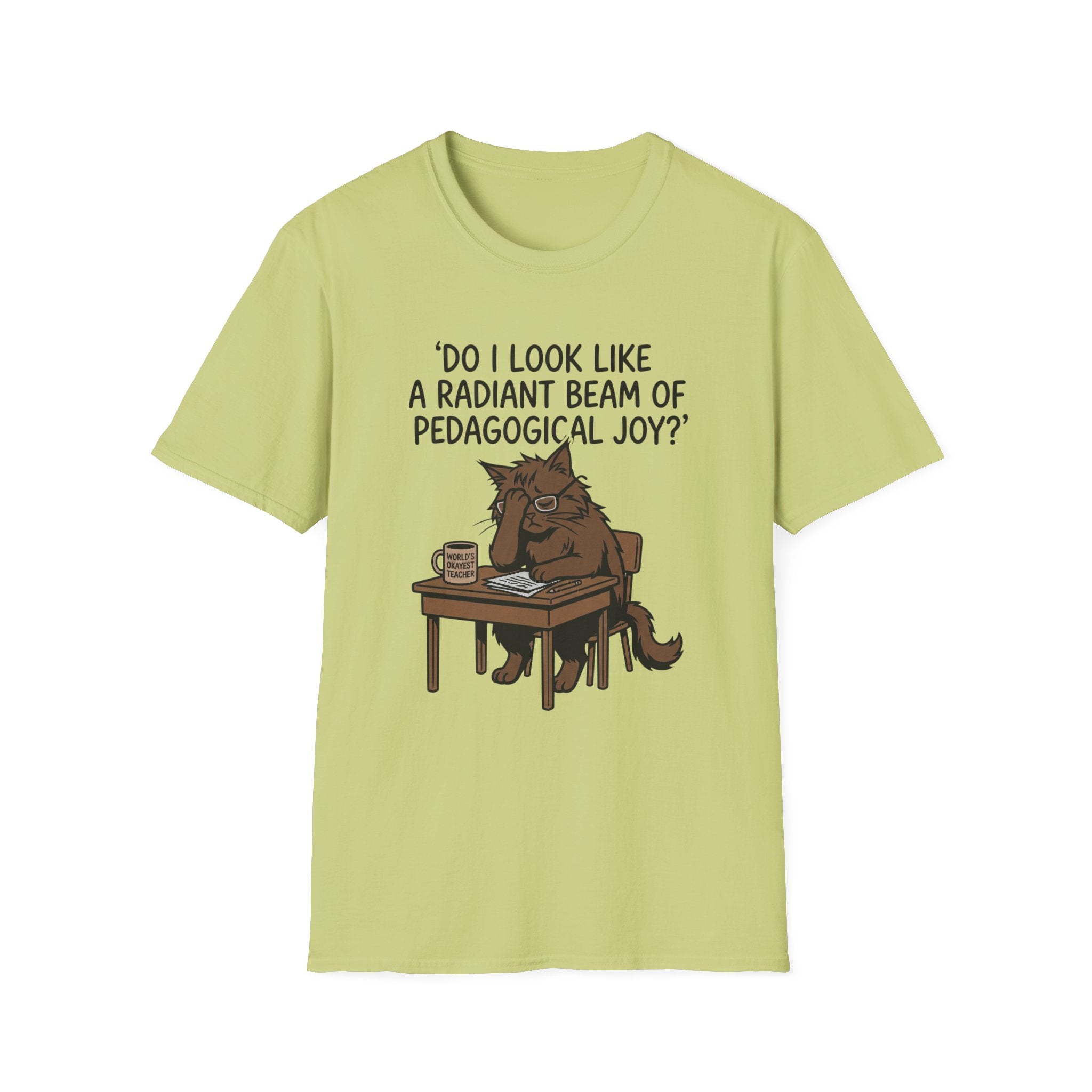 Pedagogical Joy Cat T-Shirt