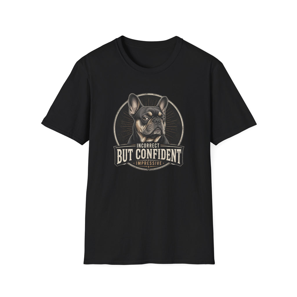 Confident Frenchie Dog T-Shirt