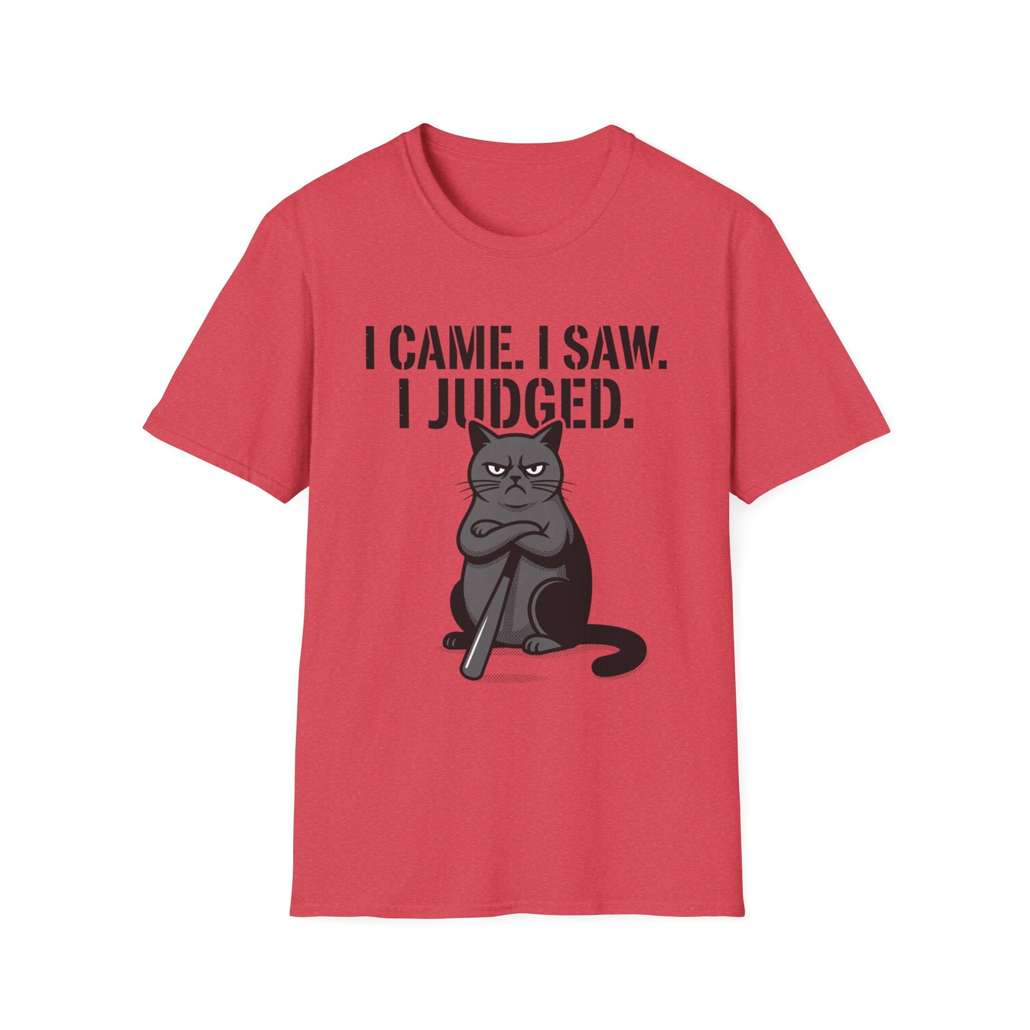 I Came I Saw I Judged Cat T-Shirt