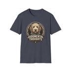 Judgmental Thoughts Labradoodle Dog T-Shirt