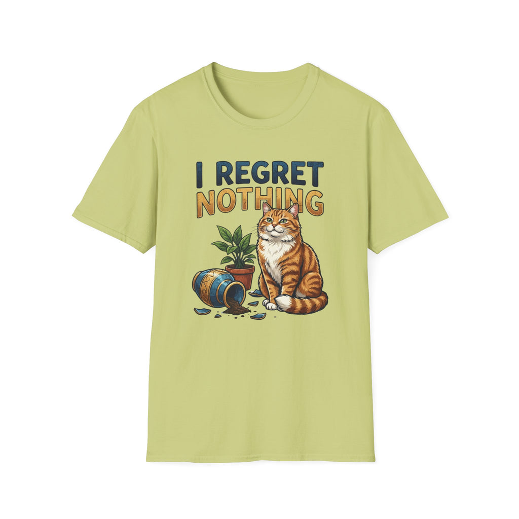 I regret Nothing Cat T-Shirt