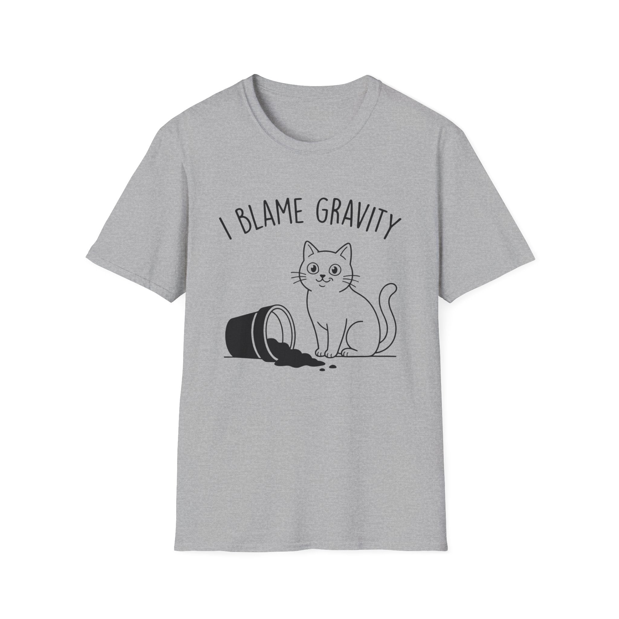 I'm Blame Gravity 2 Cat T-Shirt