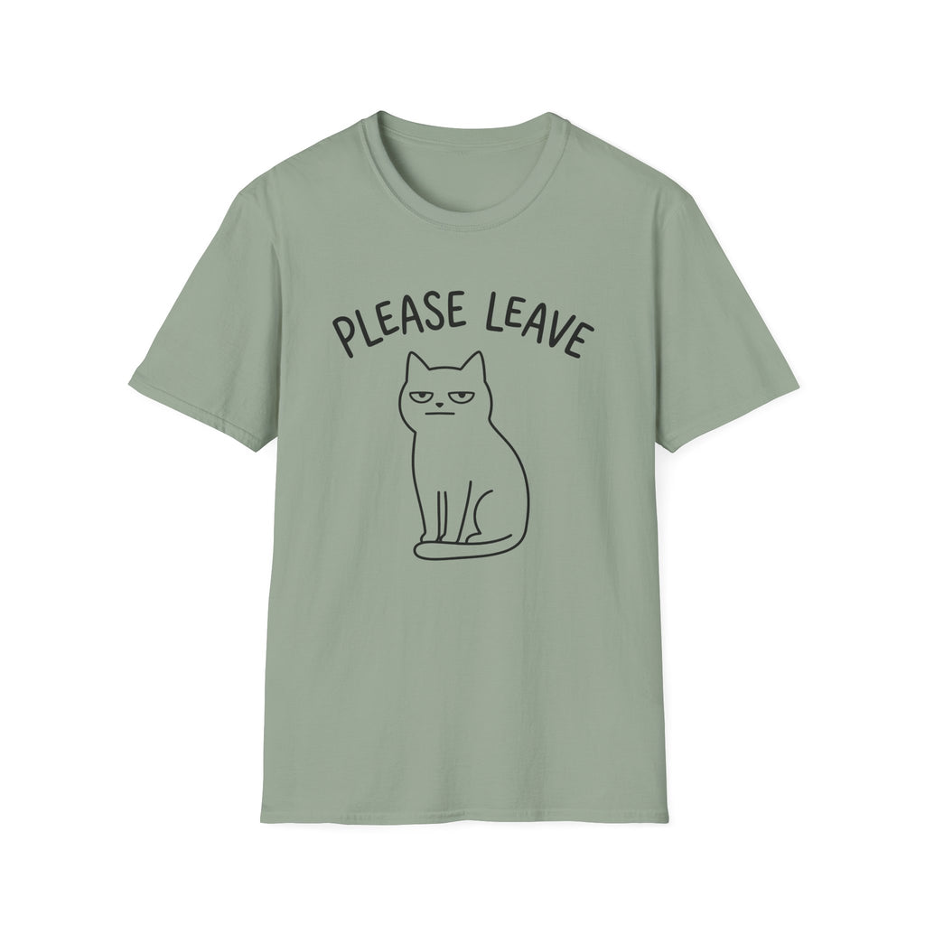 Please Leave Cat T-Shirt