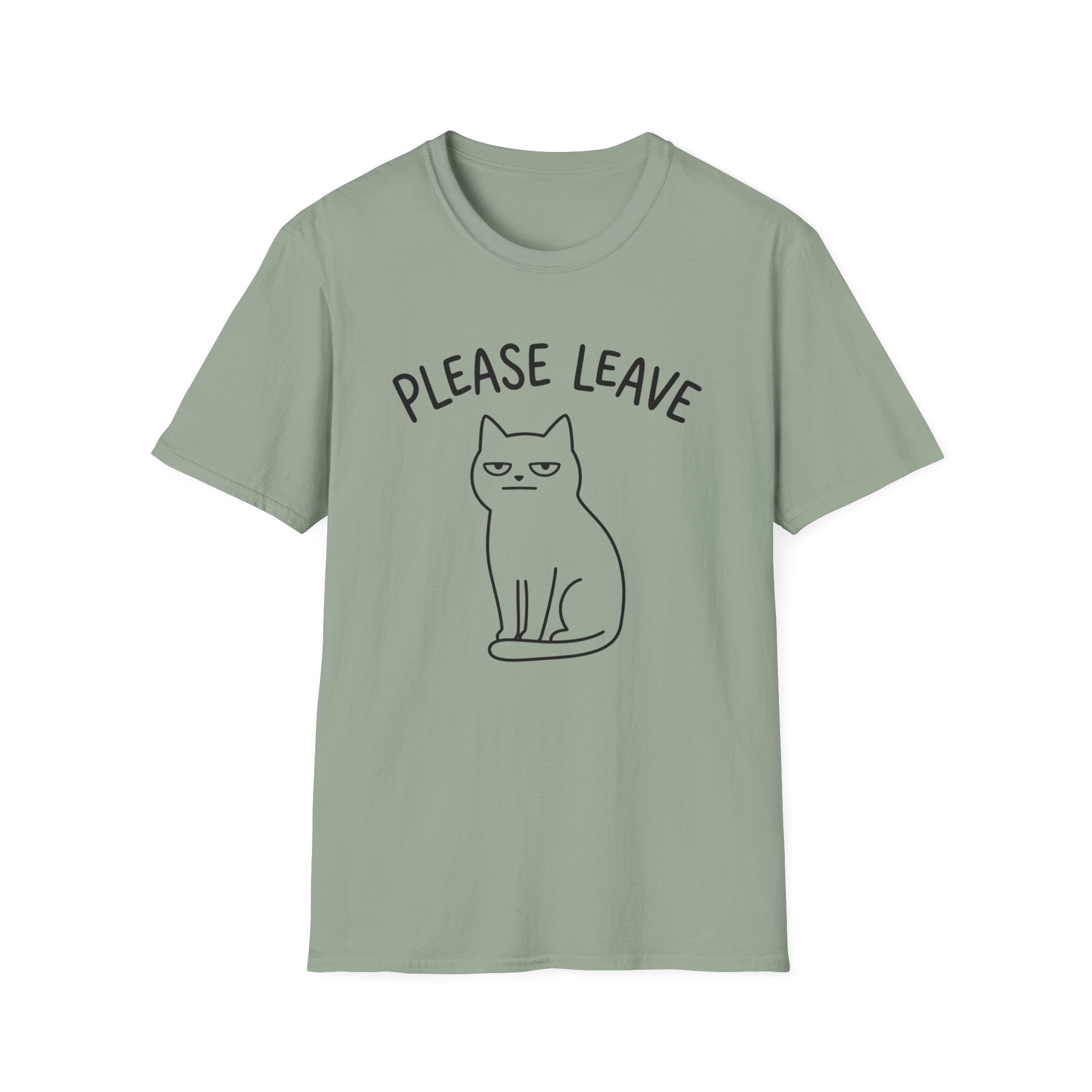 Please Leave Cat T-Shirt