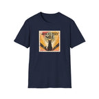 Art Deco Absolutely Not Cat  T-Shirt