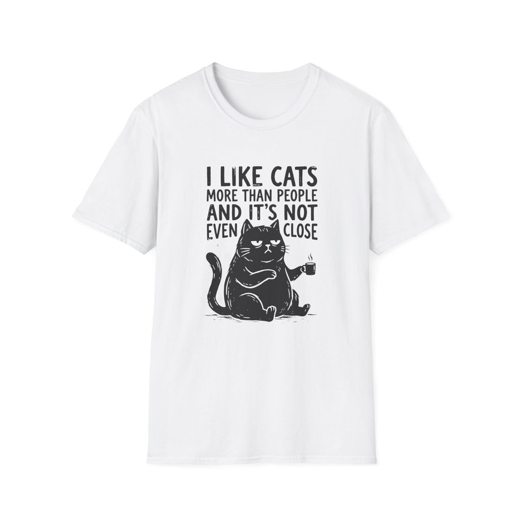 I Like Cats More Than People Cat T-Shirt