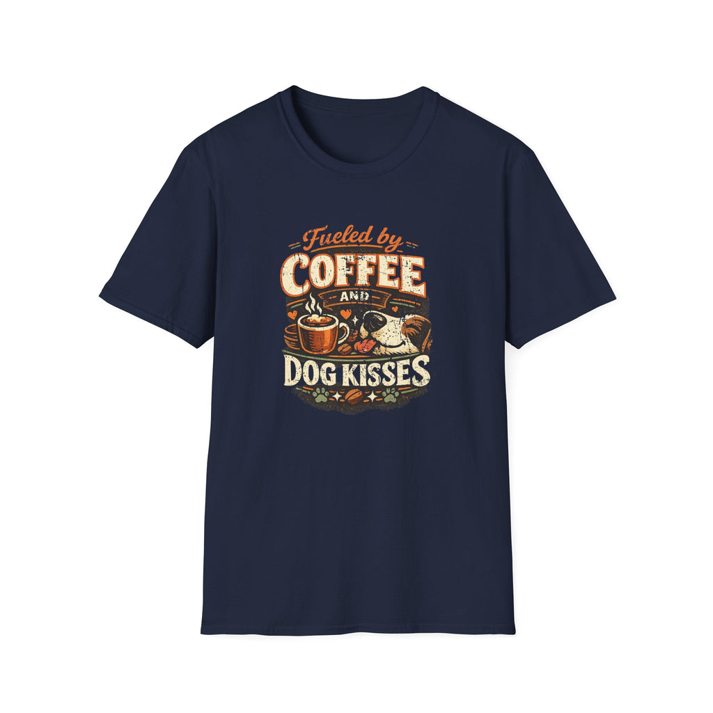 Coffee and Kisses Dog T-Shirt