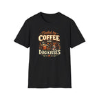 Coffee Kiss Dachshund Dog T-Shirt