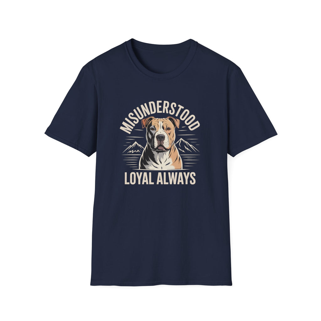 Misunderstood Pitbull Dog T-Shirt