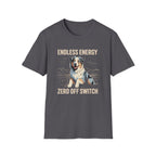 Endless Energy Australian Shepherd Dog T-Shirt