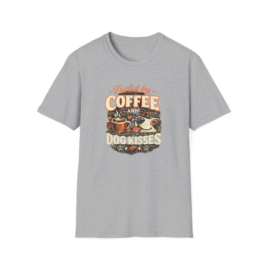 Coffee and Kisses Dog T-Shirt