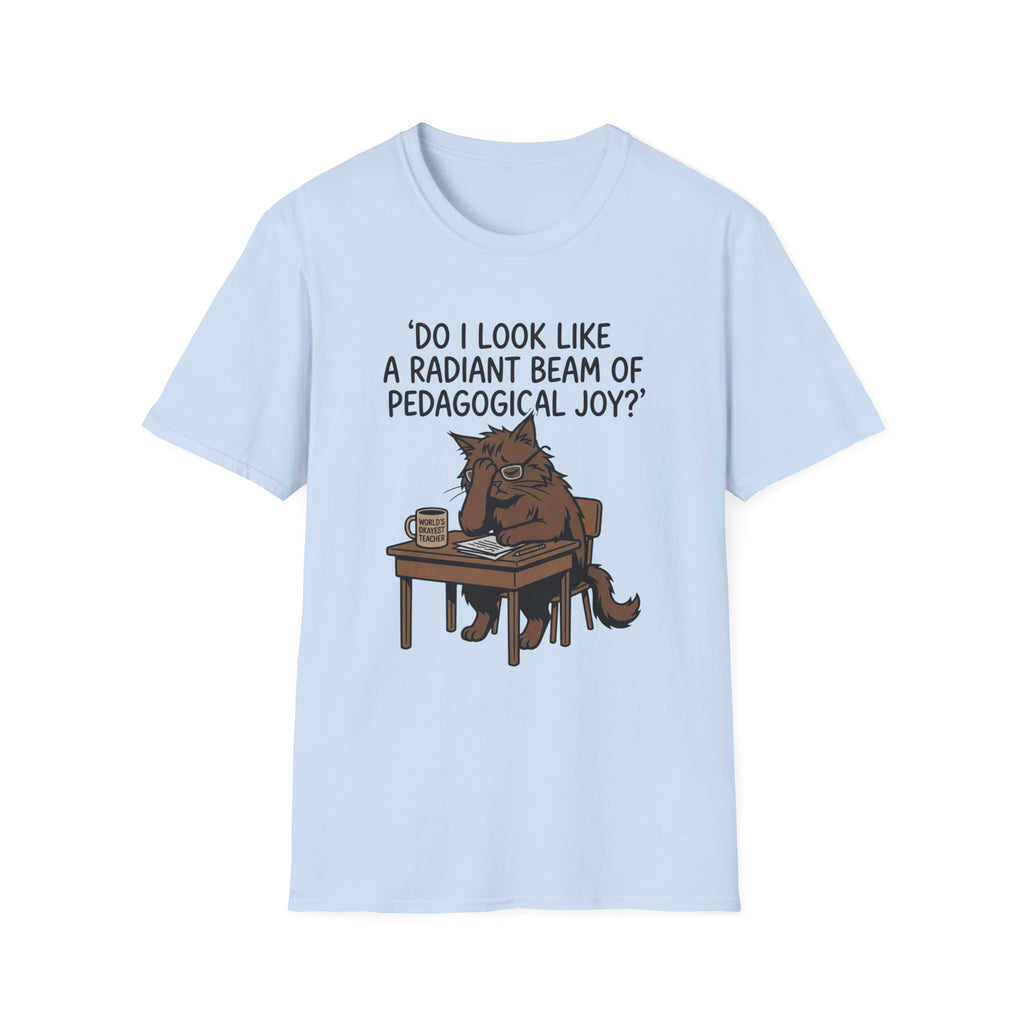 Pedagogical Joy Cat T-Shirt