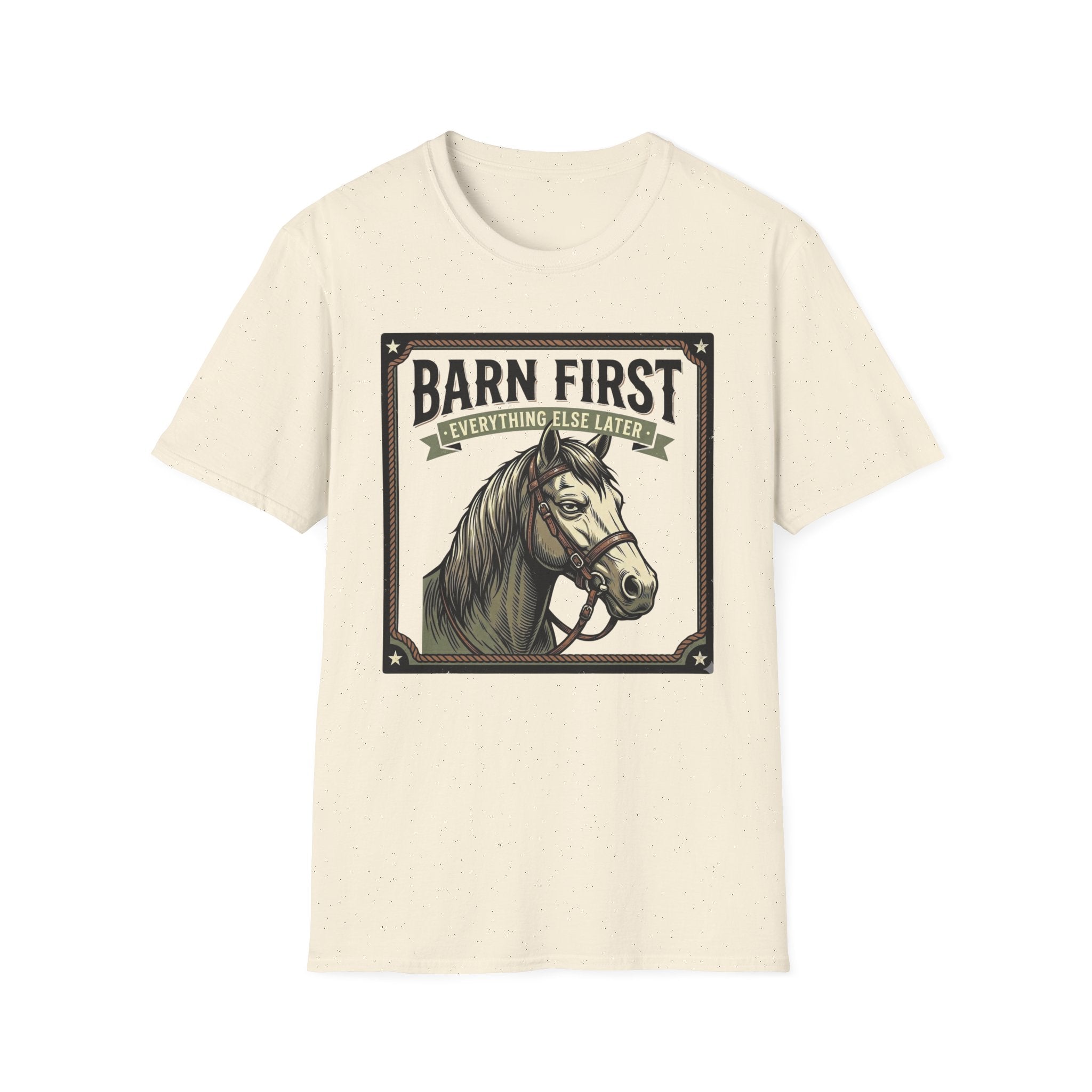 Barn First Horse T-Shirt