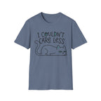 I Couldn't Care Less Cat T-Shirt