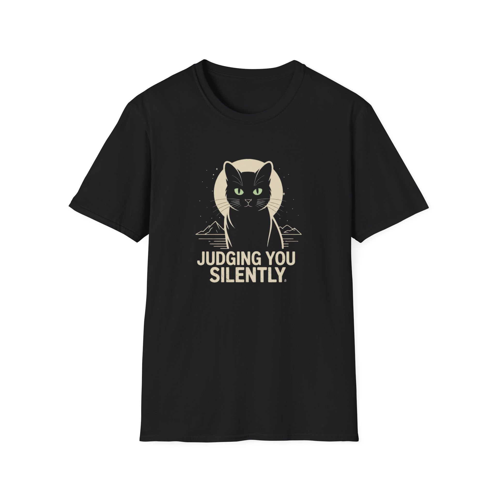 Silently Judging Cat T-Shirt