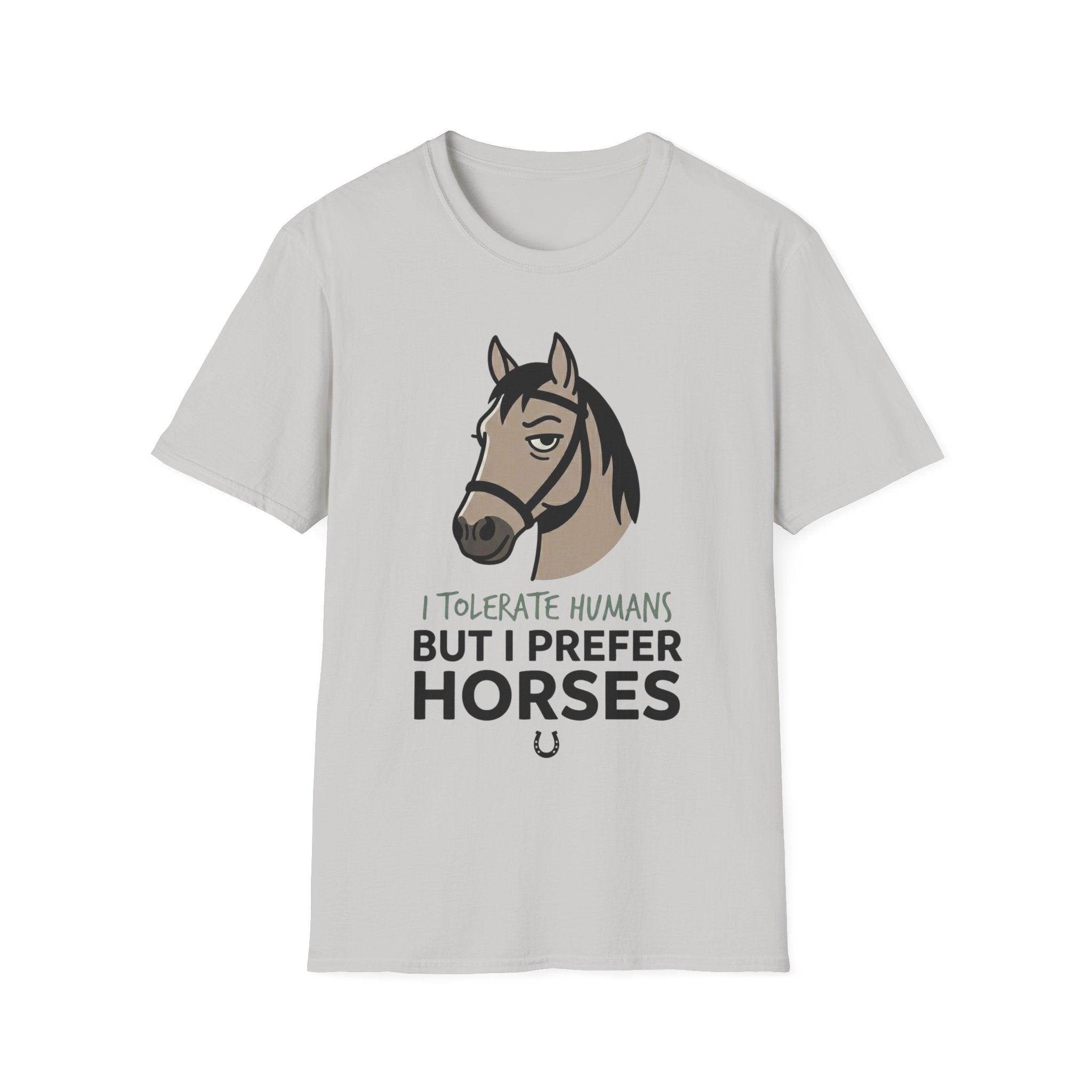 I Prefer Horses T-Shrit